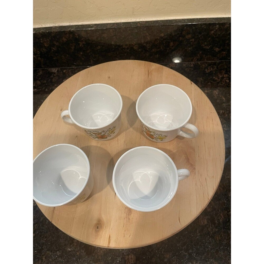 SET OF 4 VINTAGE CORELLE INDIAN SUMMER PATTERN MUG - Picture 2 of 7